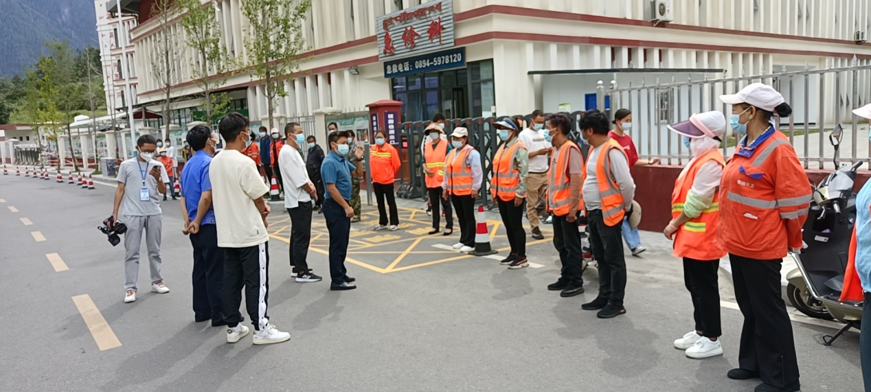 攜手共度疫情關(guān)，防疫物資保平安 ——天晟源環(huán)保察隅縣項目部獲贈防疫物資